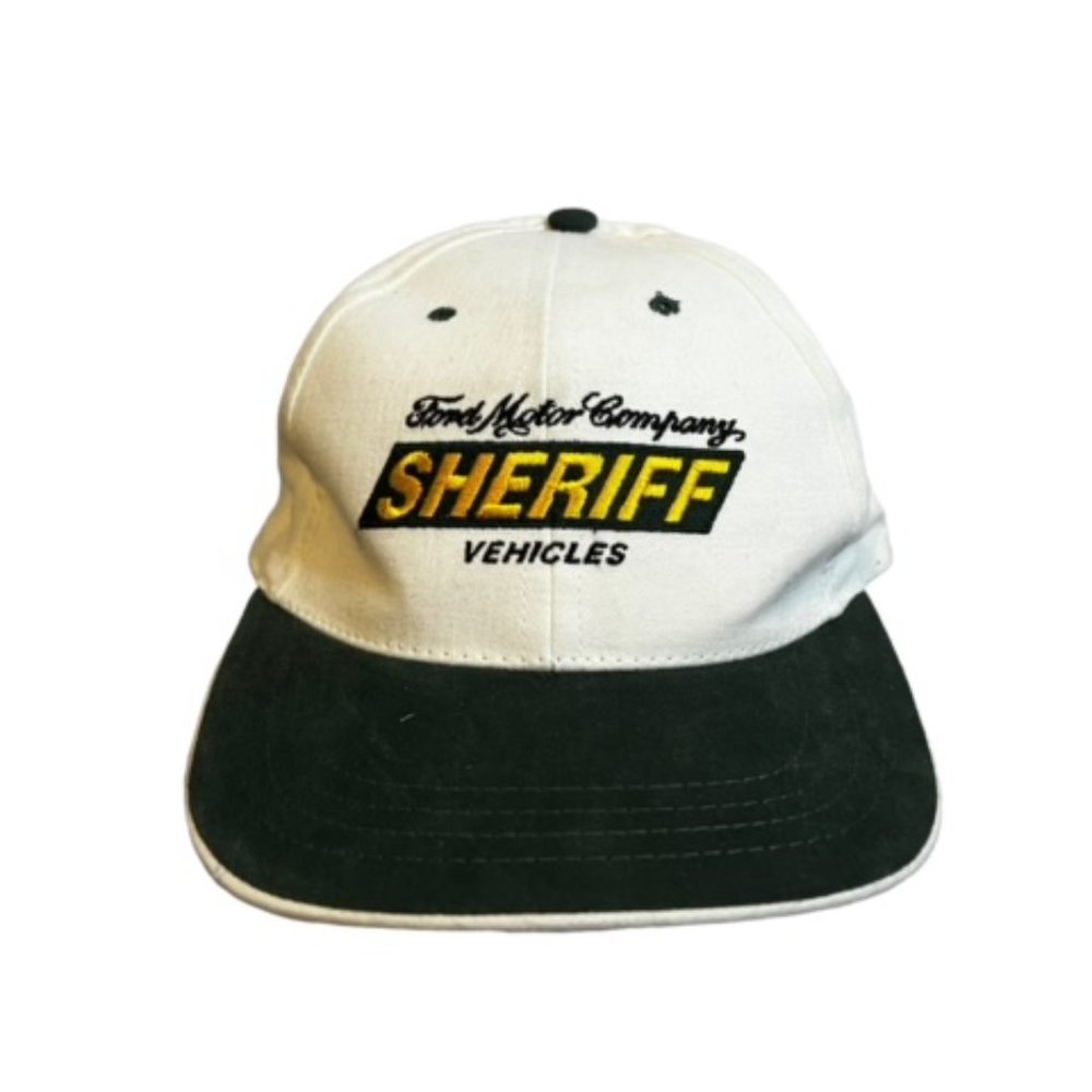 Ford Motor Company Sheriff Vehicles Vintage Adjustable Hat Cap